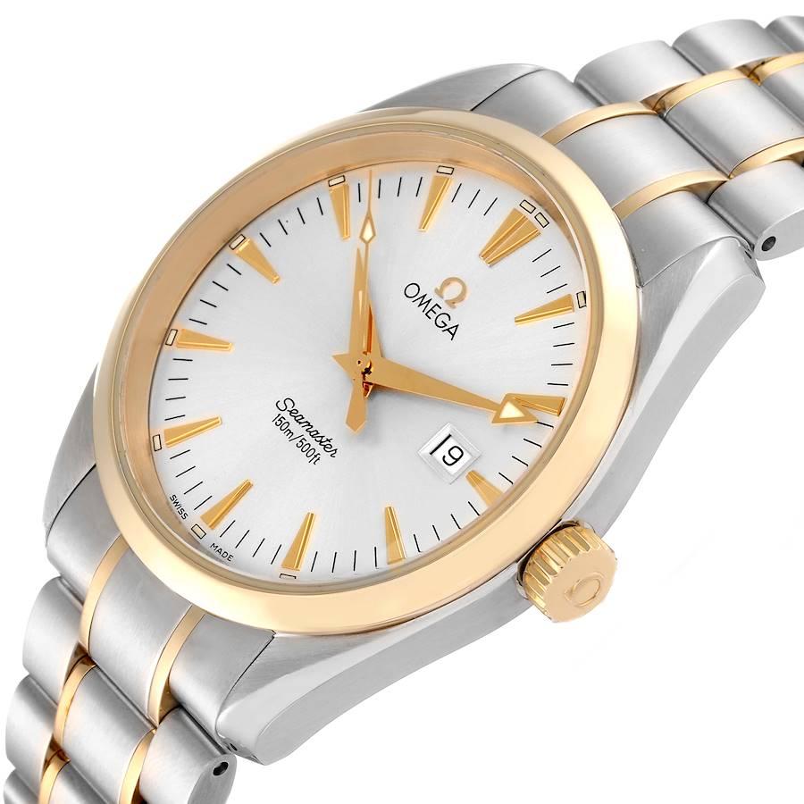 Omega Seamaster Aqua Terra 150M Uhr aus Stahl in Gelbgold 2317.30,00 mit Karton 1