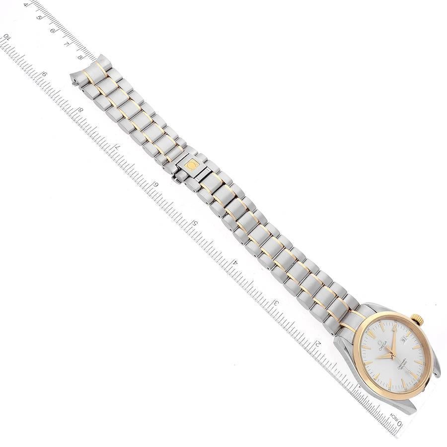 Omega Seamaster Aqua Terra 150M Uhr aus Stahl in Gelbgold 2317.30,00 mit Karton 4