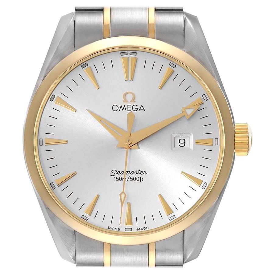 Omega Seamaster Aqua Terra 150M Uhr aus Stahl in Gelbgold 2317.30,00 mit Karton