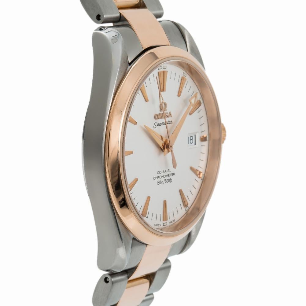 omega seamaster aqua terra two tone