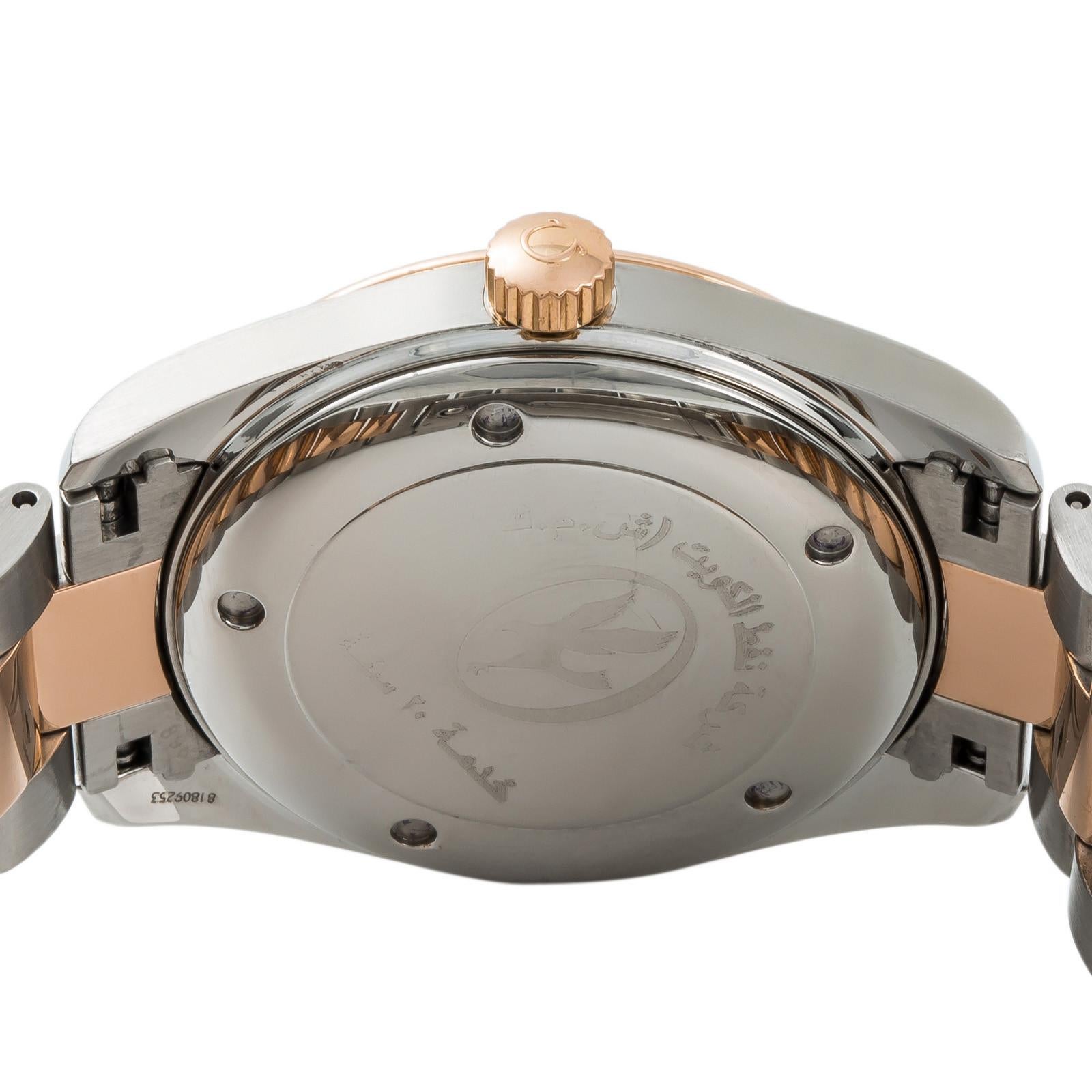 omega aqua terra two tone