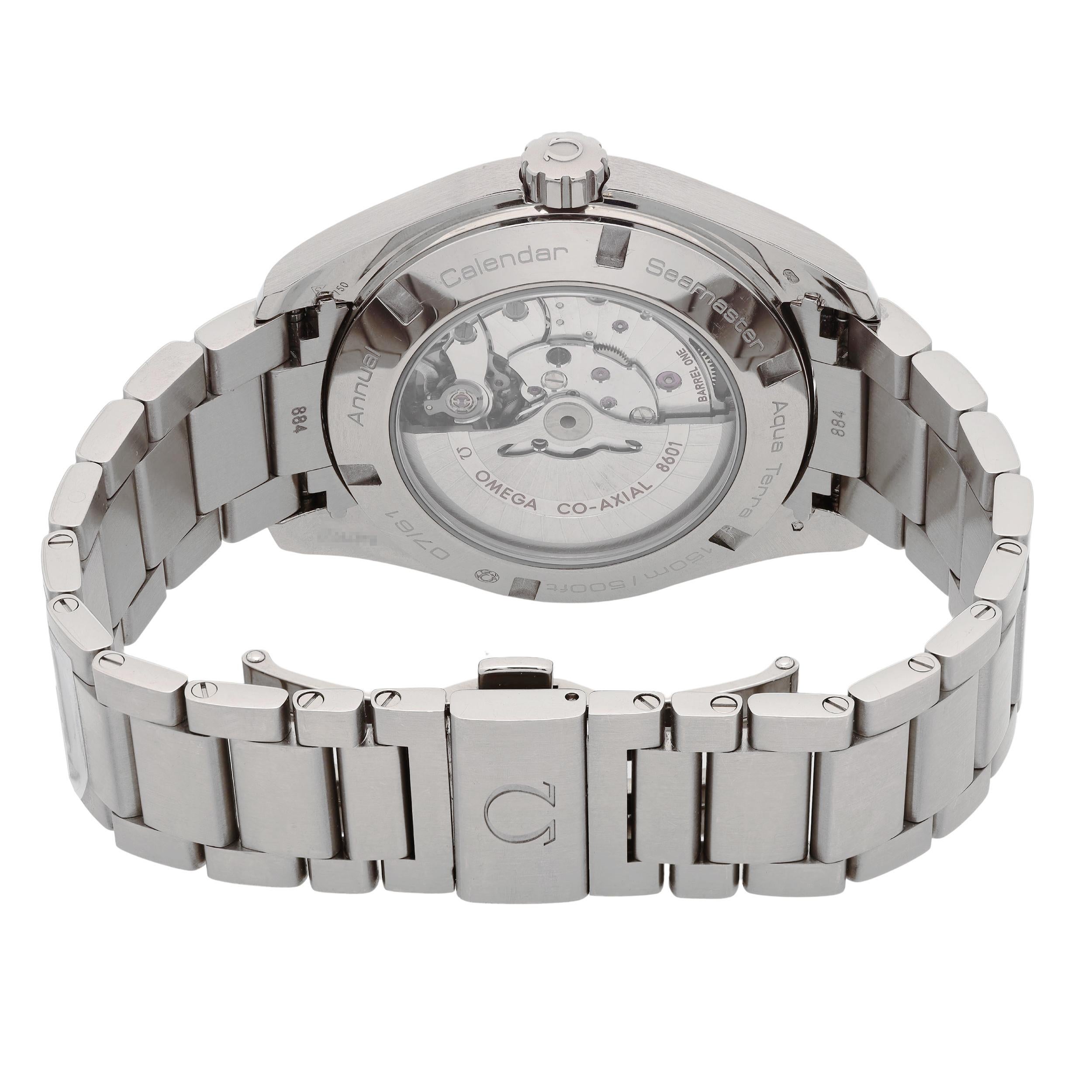 omega aqua terra white gold