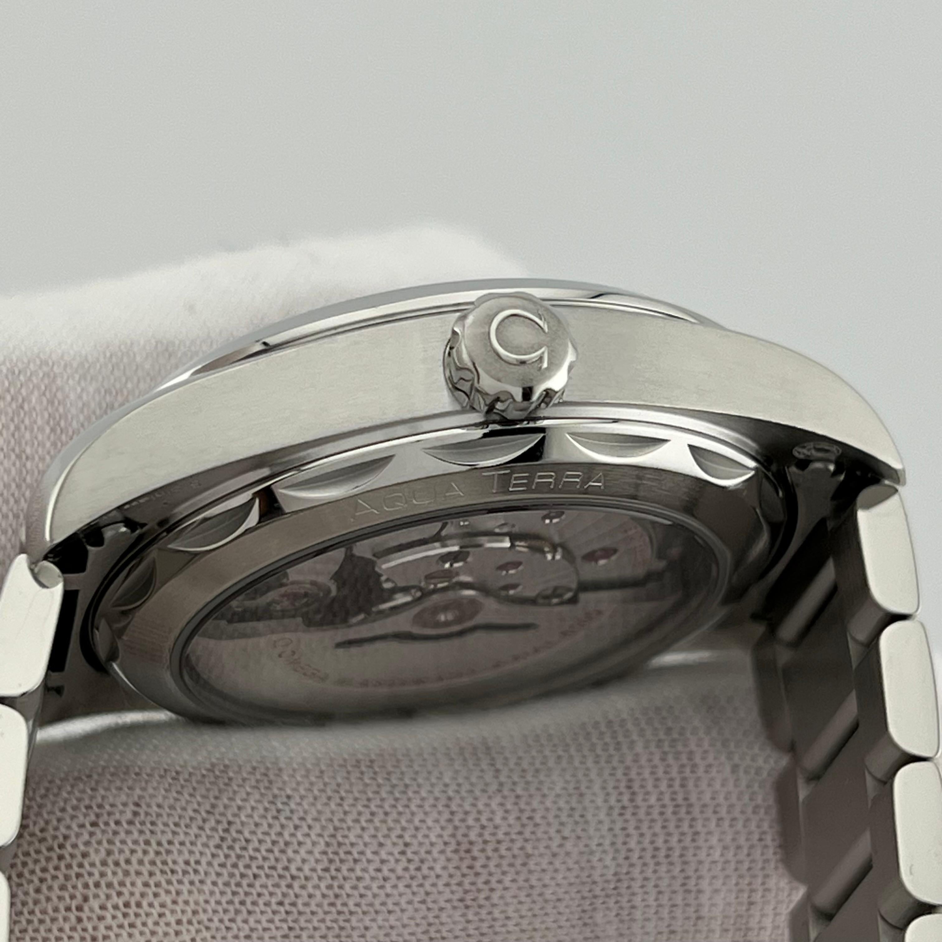 Omega Seamaster Aqua Terra 220.10.41.21.03.004 Blue Dial Steel Box Paper 2022 1