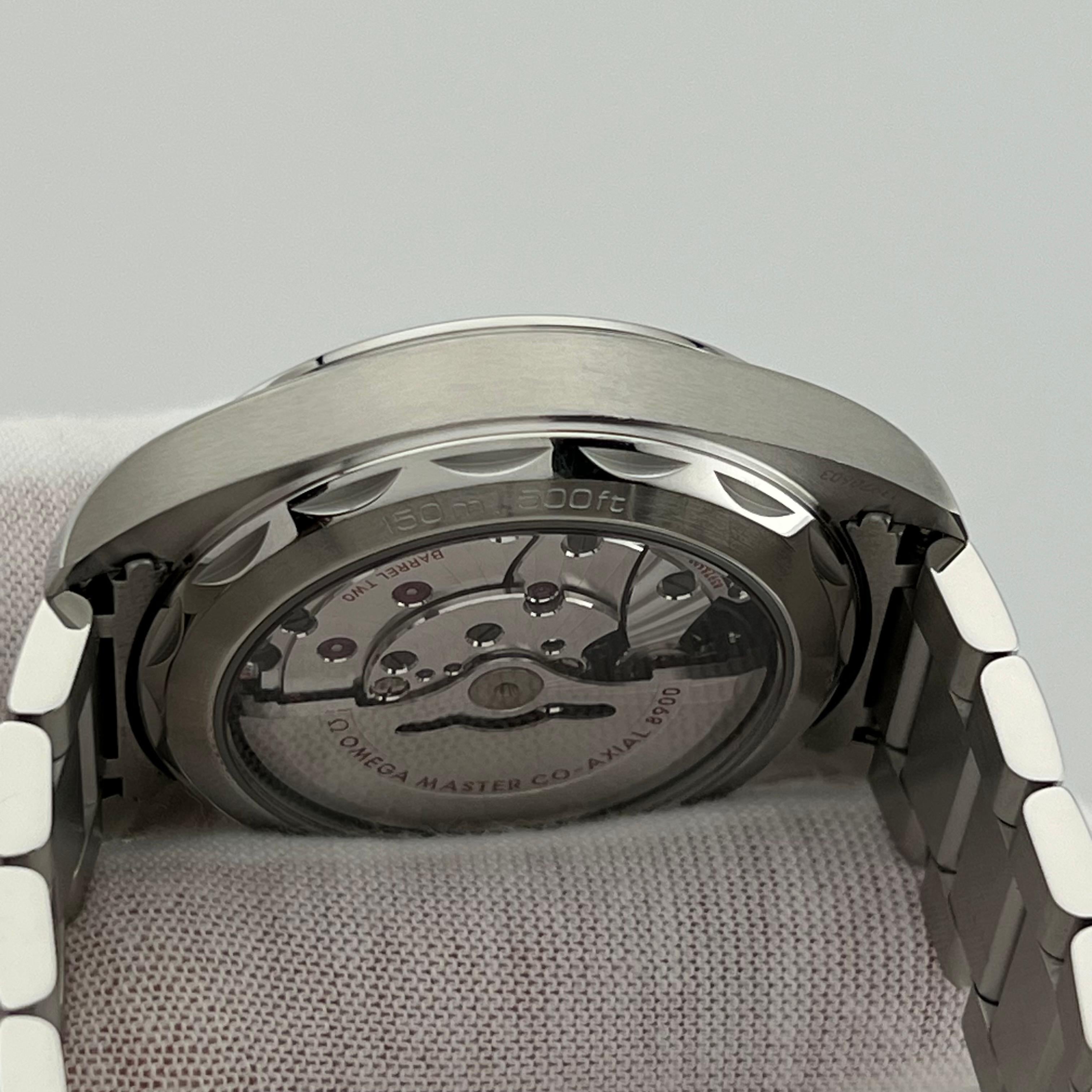 Omega Seamaster Aqua Terra 220.10.41.21.03.004 Blue Dial Steel Box Paper 2022 2