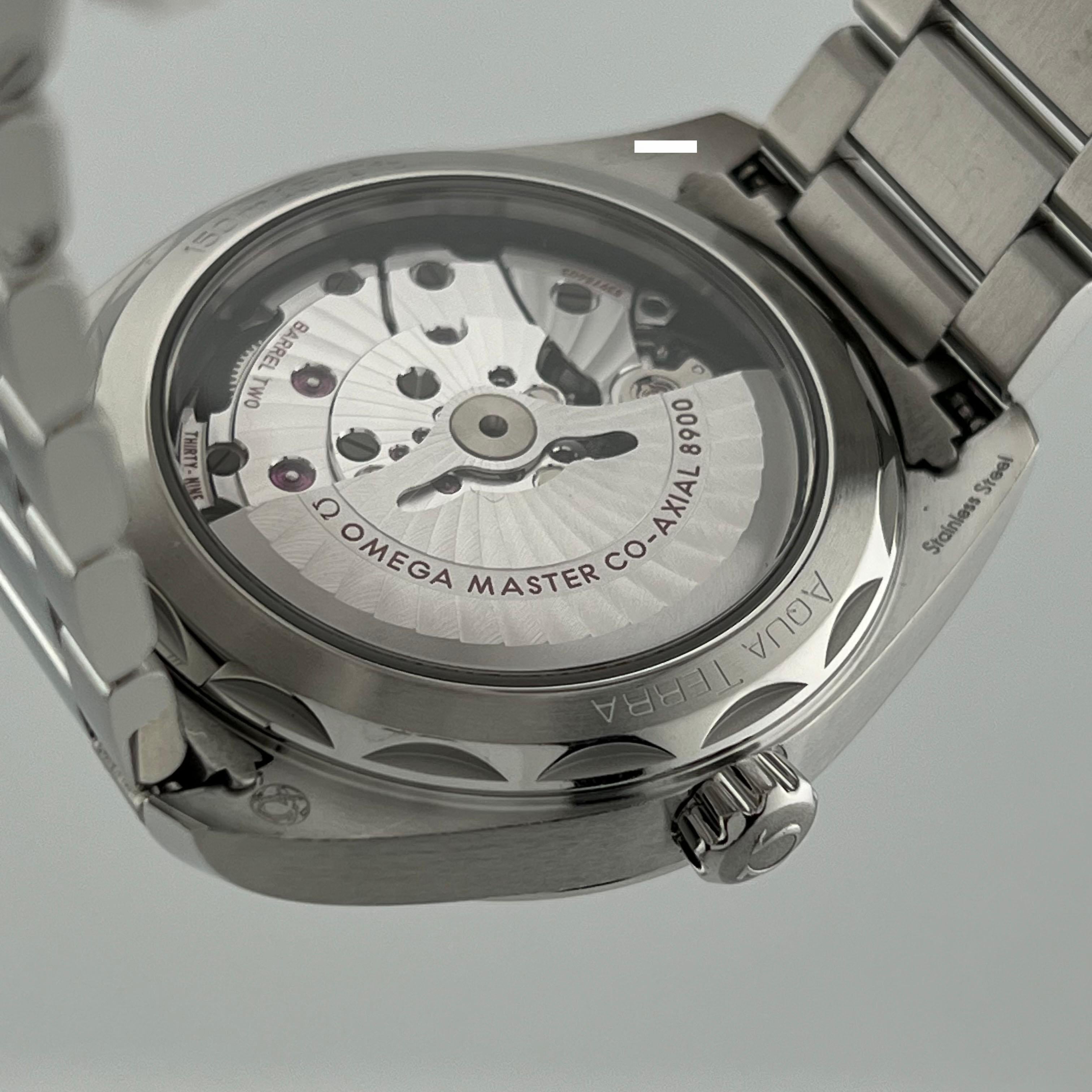 Omega Seamaster Aqua Terra 220.10.41.21.03.004 Blue Dial Steel Box Paper 2022 3