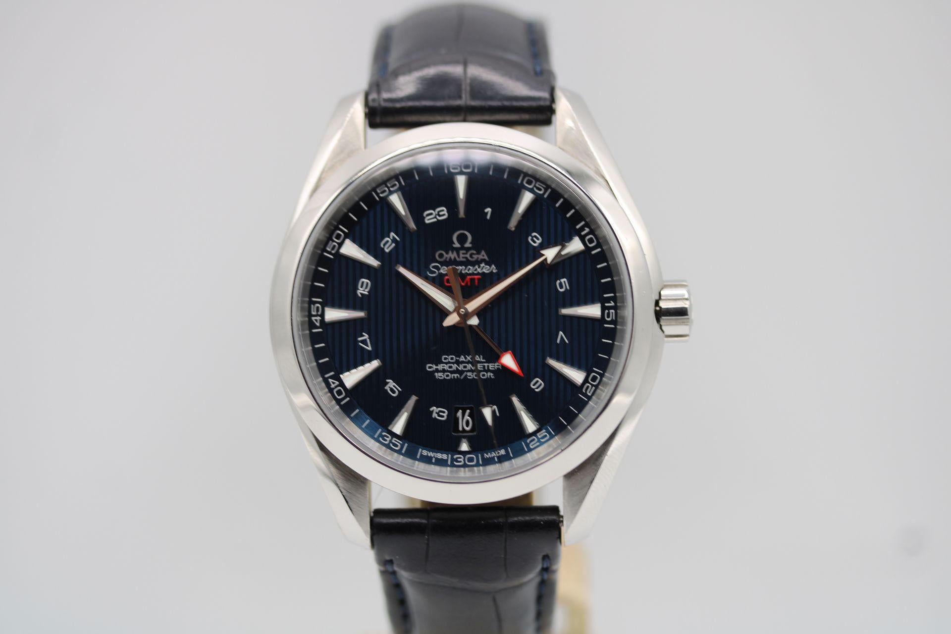 Omega Seamaster Aqua Terra 231.13,43.22.03,001 GMT 5