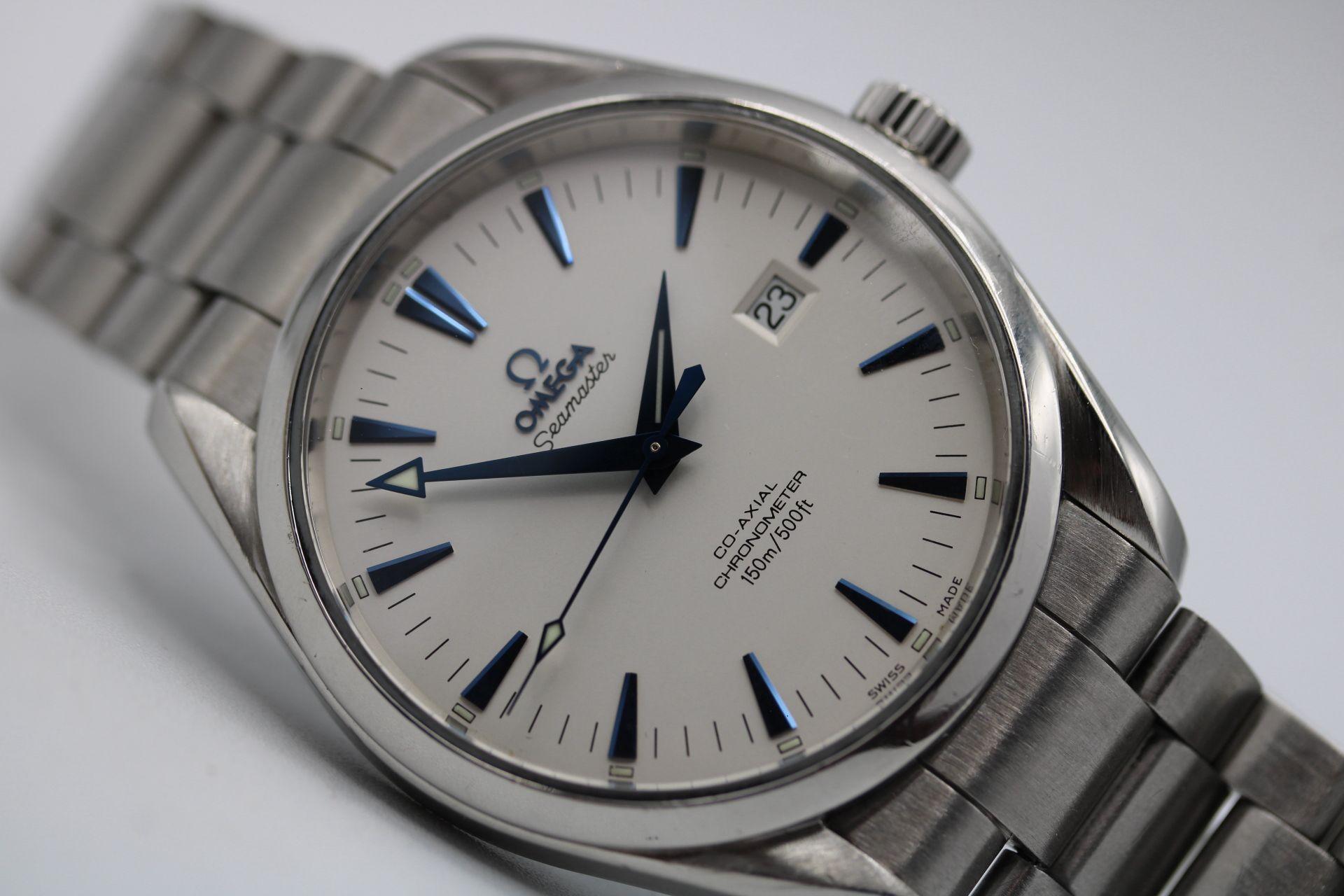 Omega Seamaster Aqua Terra 2502.33.00  Rare 42mm Model  Full Set  2009 For Sale 10