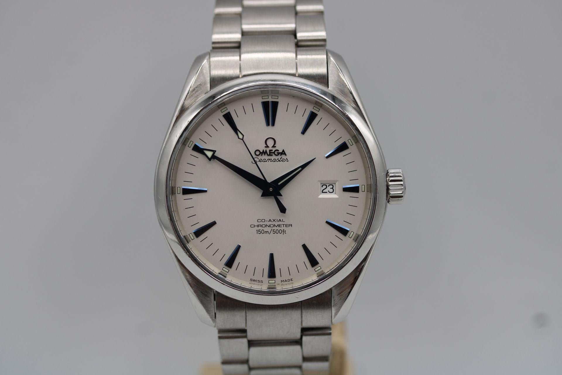 Men's Omega Seamaster Aqua Terra 2502.33.00  Rare 42mm Model  Full Set  2009 For Sale