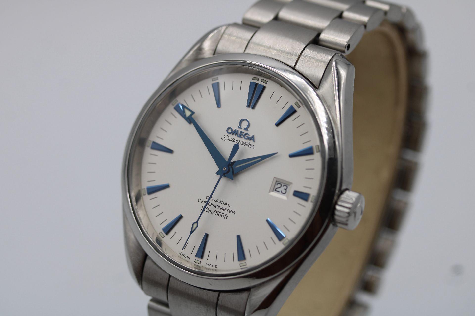 Omega Seamaster Aqua Terra 2502.33.00  Rare 42mm Model  Full Set  2009 For Sale 1