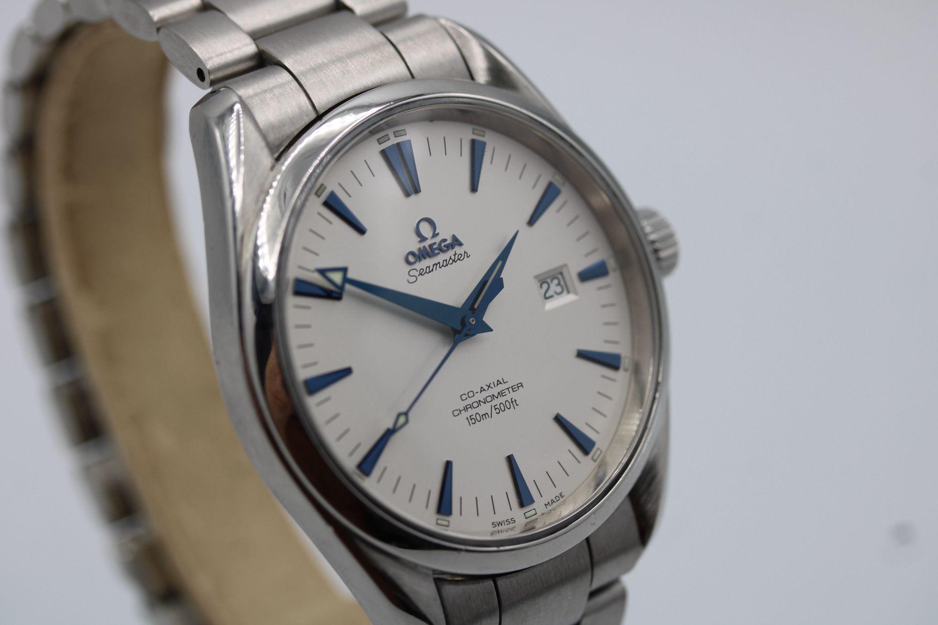Omega Seamaster Aqua Terra 2502.33.00  Rare 42mm Model  Full Set  2009 For Sale 5
