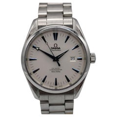 Used Omega Seamaster Aqua Terra 2502.33.00  Rare 42mm Model  Full Set  2009