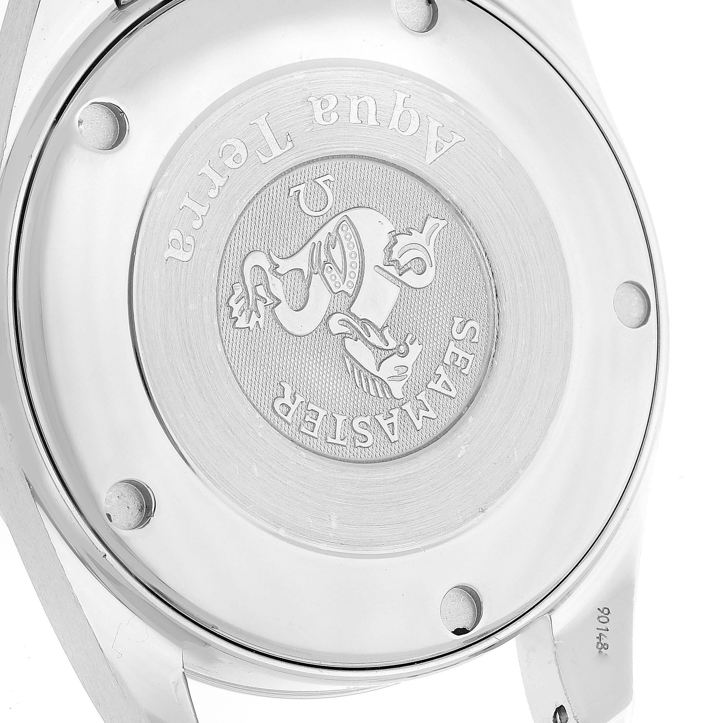Omega Seamaster Aqua Terra 36 Stahl-Herrenuhr 2518,50,00 mit schwarzem Zifferblatt 3