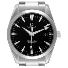 Omega Seamaster Aqua Terra 36 Black Dial Steel Mens Watch 2518.50.00