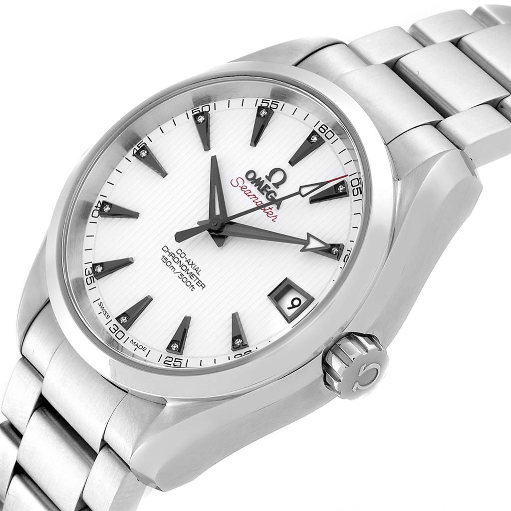 Men's Omega Seamaster Aqua Terra 38.5 Diamond Watch 231.10.39.21.54.001