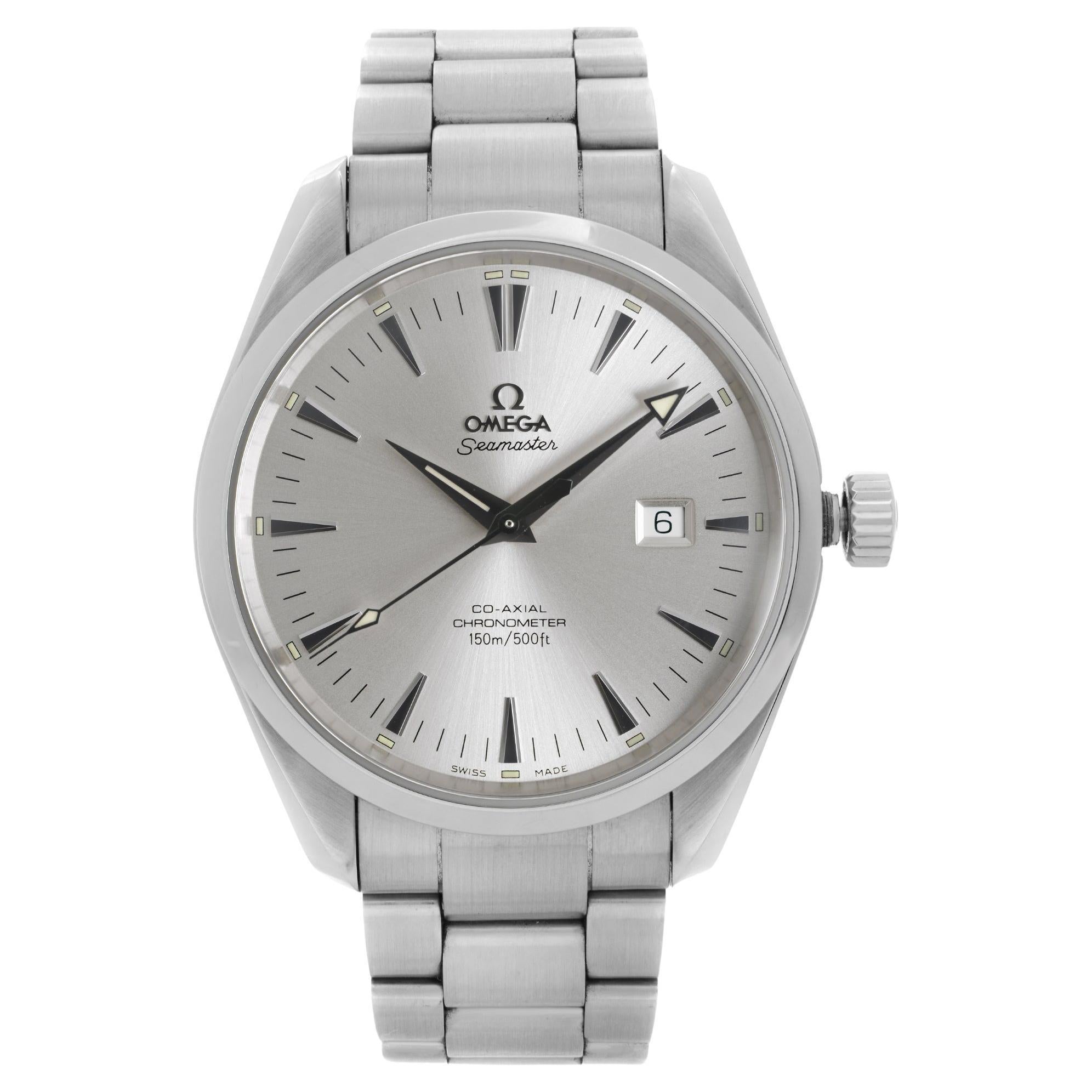 Omega Seamaster Aqua Terra Steel Silver Dial Men Automatic Watch 2502.30.00