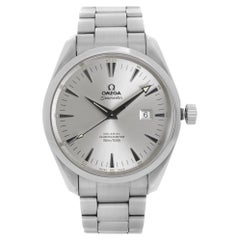 Omega Seamaster Aqua Terra Stahl Silber Zifferblatt Herren Automatikuhr 2502.30.00