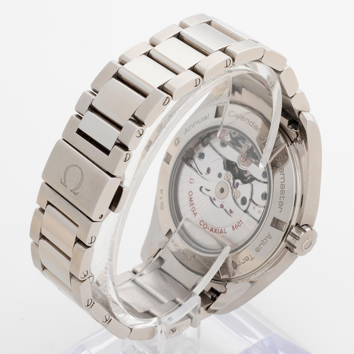 da uomo o donna Omega Seamaster Aqua Terra Calendario Annuale 23110432203002, Cal 8601, Anno 2017 in vendita