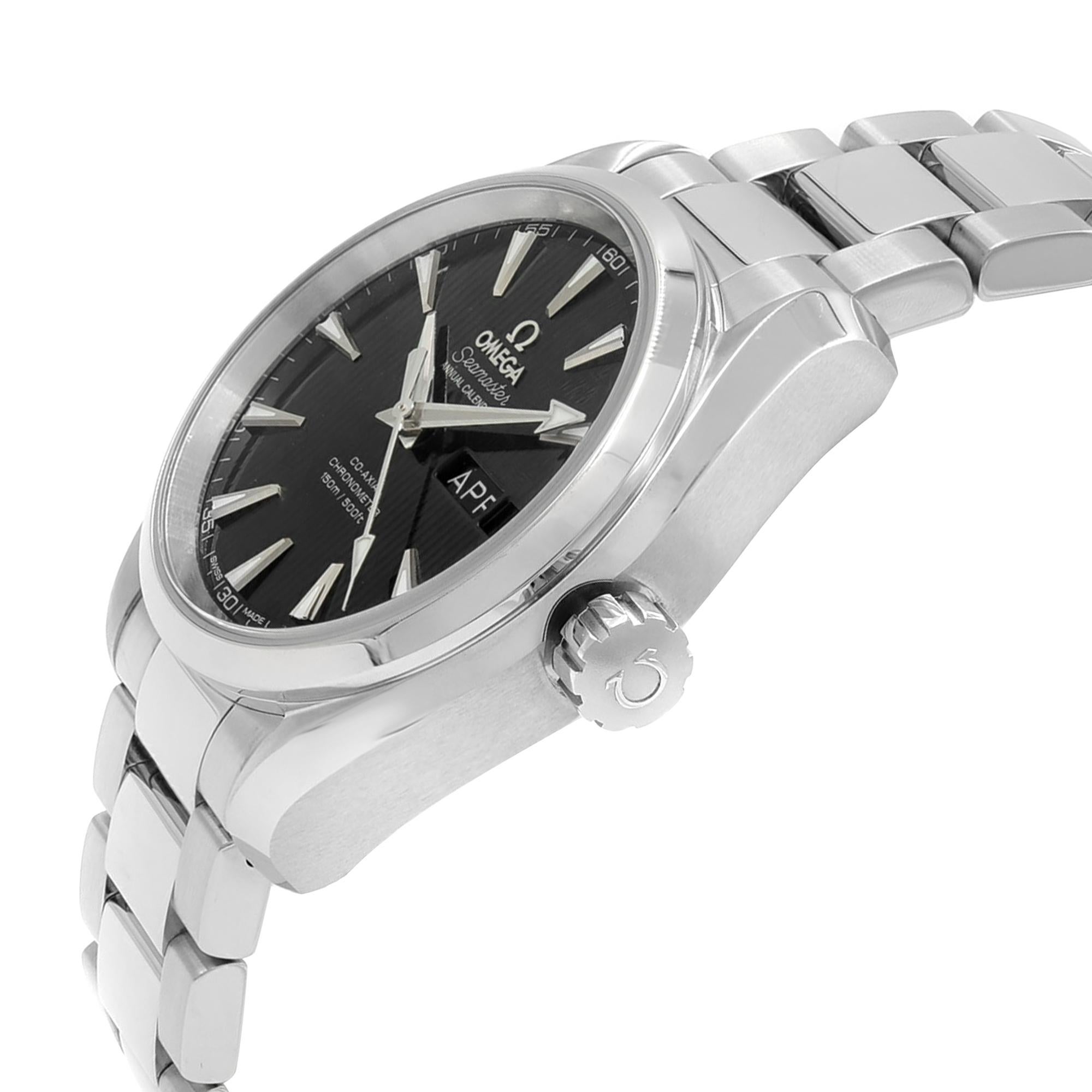 Omega Seamaster Aqua Terra Annual Calendar Steel Men's Watch 231.10.39.22.01.001 1
