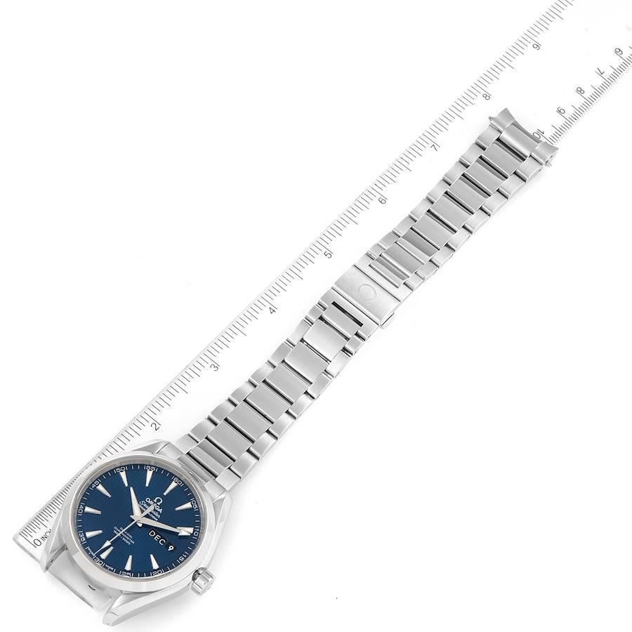 Omega Seamaster Aqua Terra Annual Calendar Watch 231.10.43.22.03.002 Box Card 1