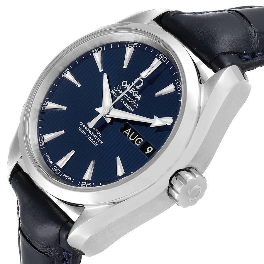 omega aqua terra on wrist