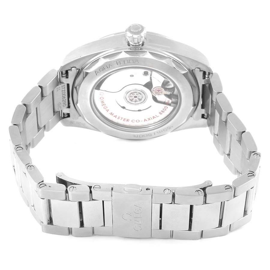 Omega Seamaster Aqua Terra Black Dial Watch 220.10.38.20.01.001 Box Card For Sale 2