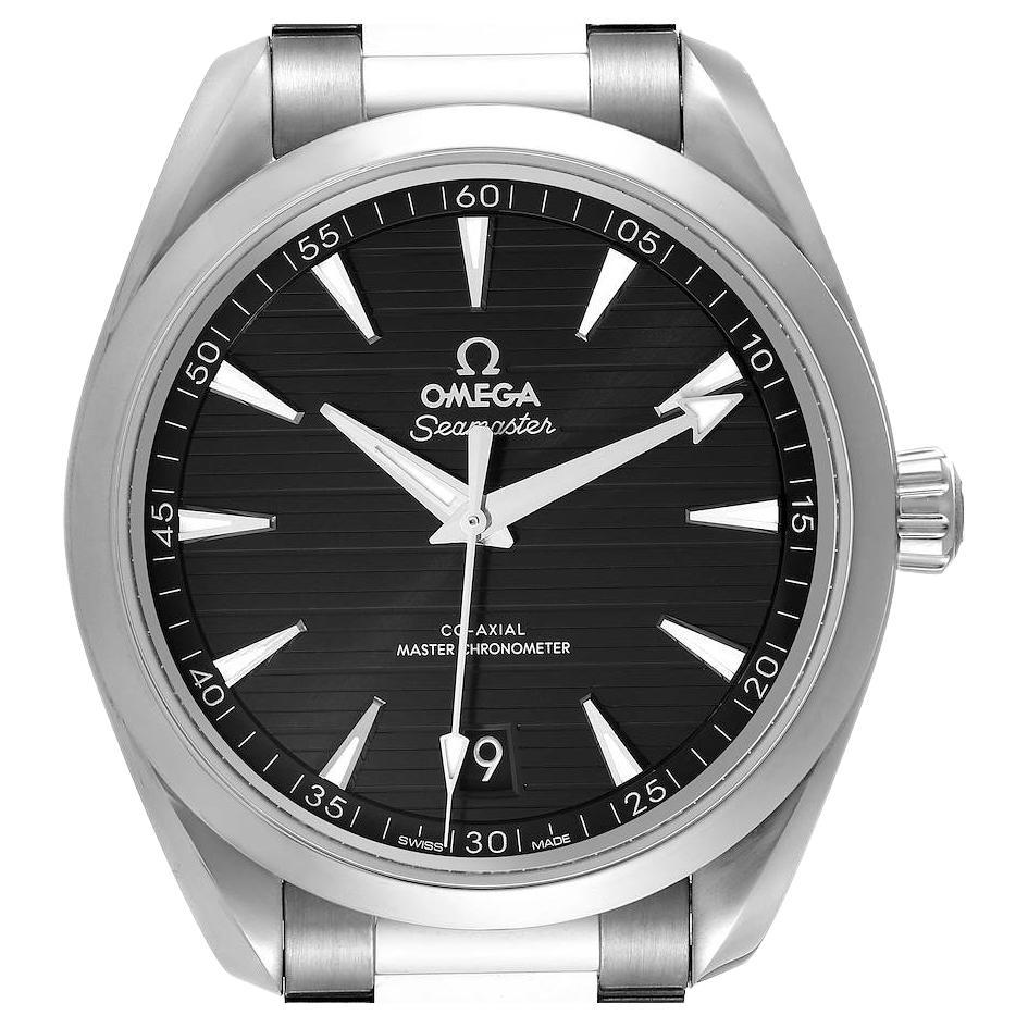 Omega Seamaster Aqua Terra Black Dial Watch 220.10.41.21.01.001 Box