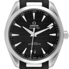 Omega Seamaster Aqua Terra Black Dial Watch 220.12.41.21.01.001 Box Card