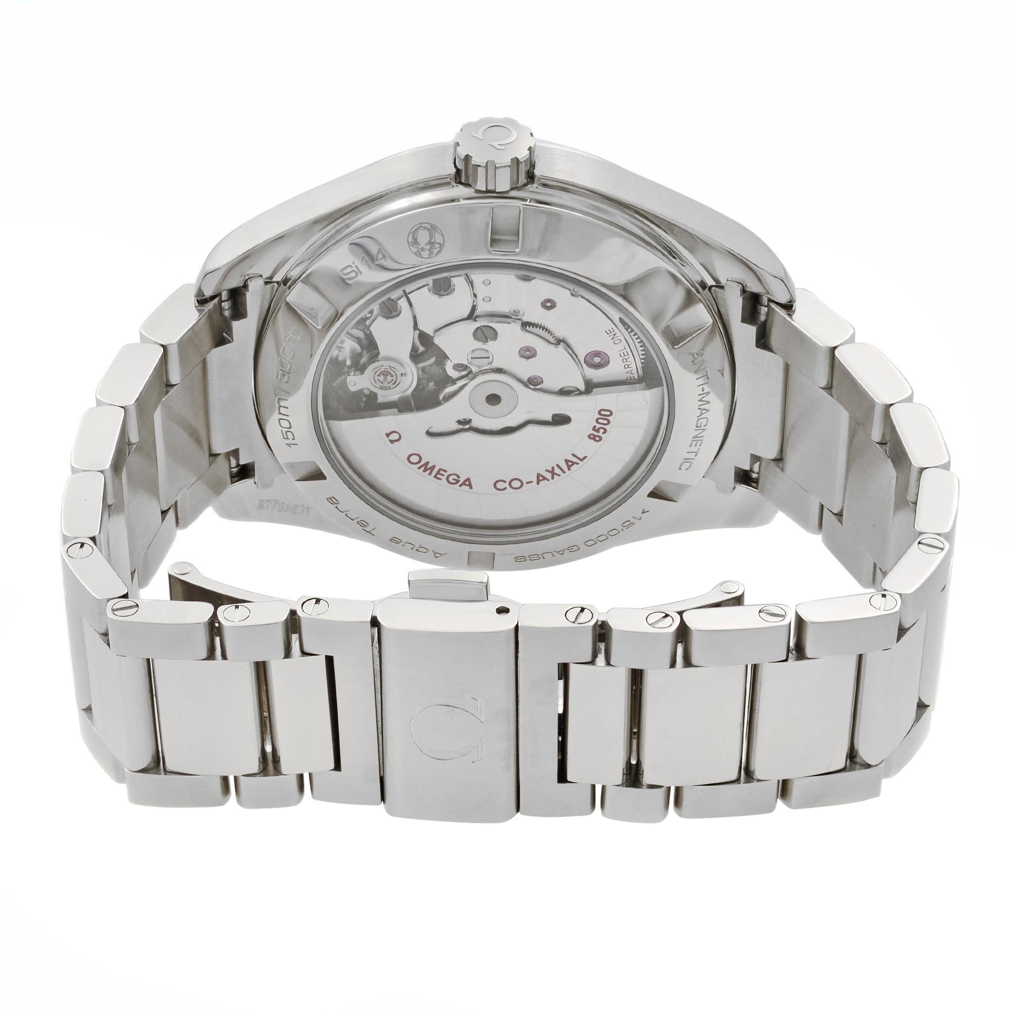 Men's Omega Seamaster Aqua Terra Blue Dial Automatic Mens Watch 231.10.42.21.03.003