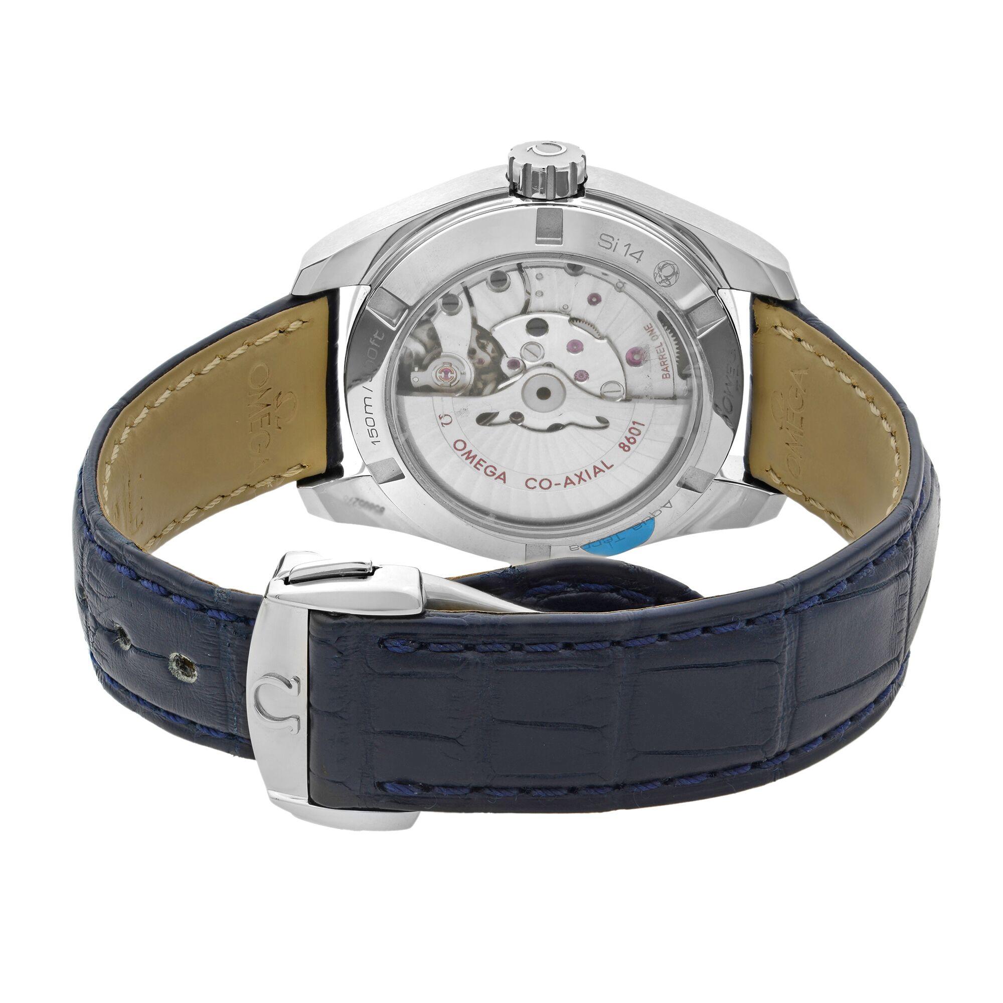 Omega Seamaster Aqua Terra Blue Dial Automatic Watch 231.13.43.22.03.001 2