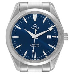 Omega Seamaster Aqua Terra Blue Dial Steel Mens Watch 2517.80.00