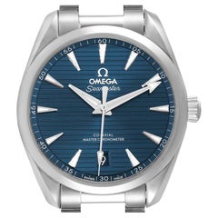 Omega Seamaster Aqua Terra Blue Dial Steel Watch 220.10.38.20.03.001 Box Card