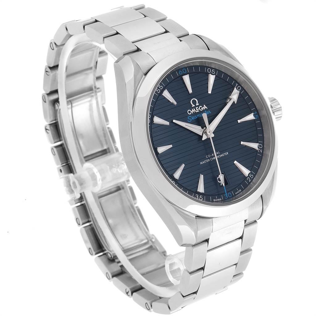Men's Omega Seamaster Aqua Terra Blue Dial Watch 220.10.41.21.03.001 For Sale