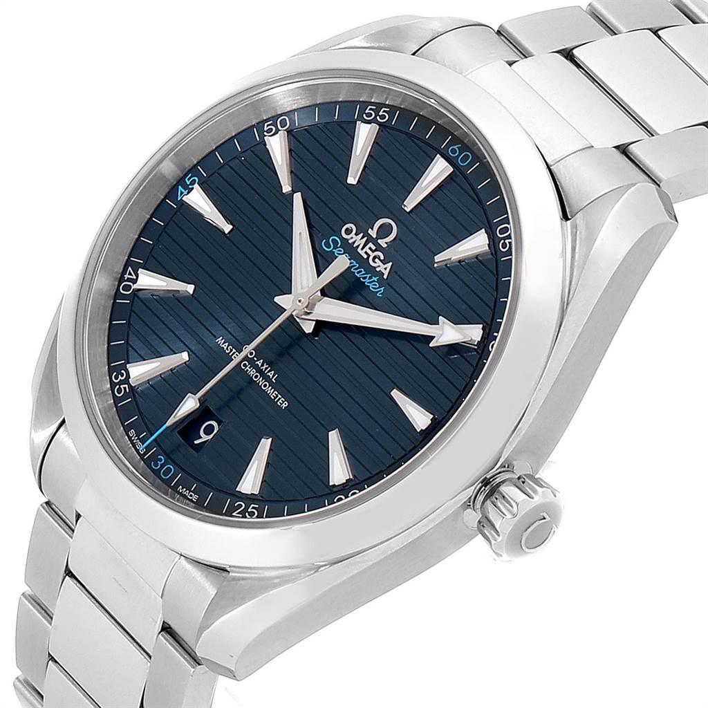 Omega Seamaster Aqua Terra Blue Dial Watch 220.10.41.21.03.001 For Sale 2
