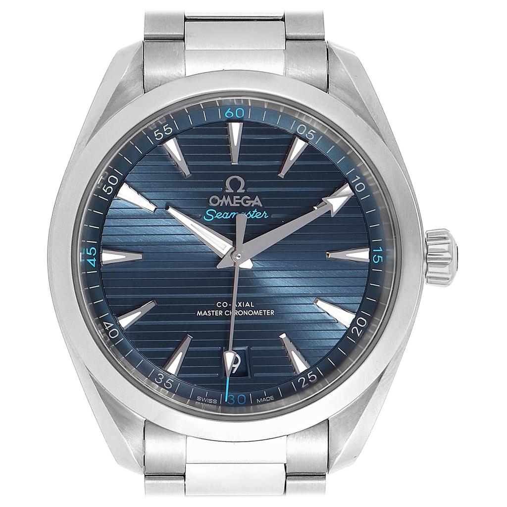 Omega Seamaster Aqua Terra Blue Dial Watch 220.10.41.21.03.001 For Sale