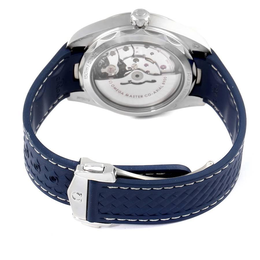 Omega Seamaster Aqua Terra Blue Dial Watch 220.12.41.21.03.001 Box Card 3