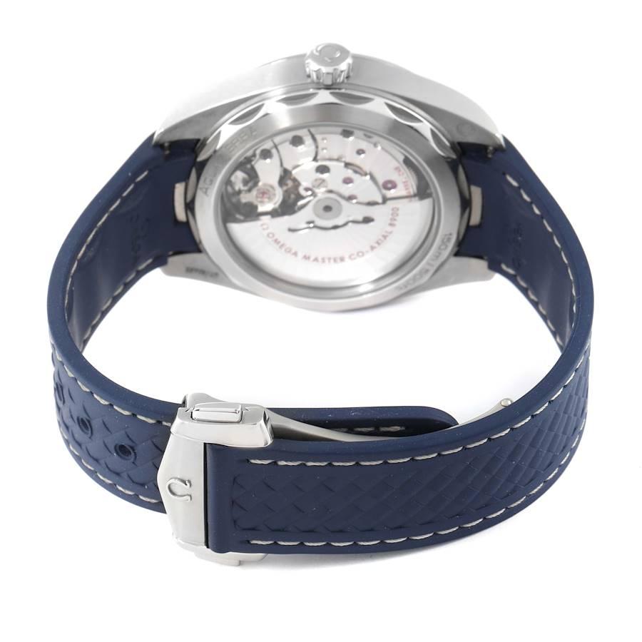 Men's Omega Seamaster Aqua Terra Blue Dial Watch 220.12.41.21.03.001 Box Card