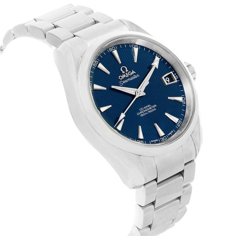 Omega Seamaster Aqua Terra Blue Dial Watch 231.10.39.21.03 ...