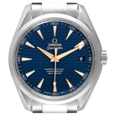 Omega Seamaster Aqua Terra Blue Dial Watch 231.10.42.21.03.006 Unworn