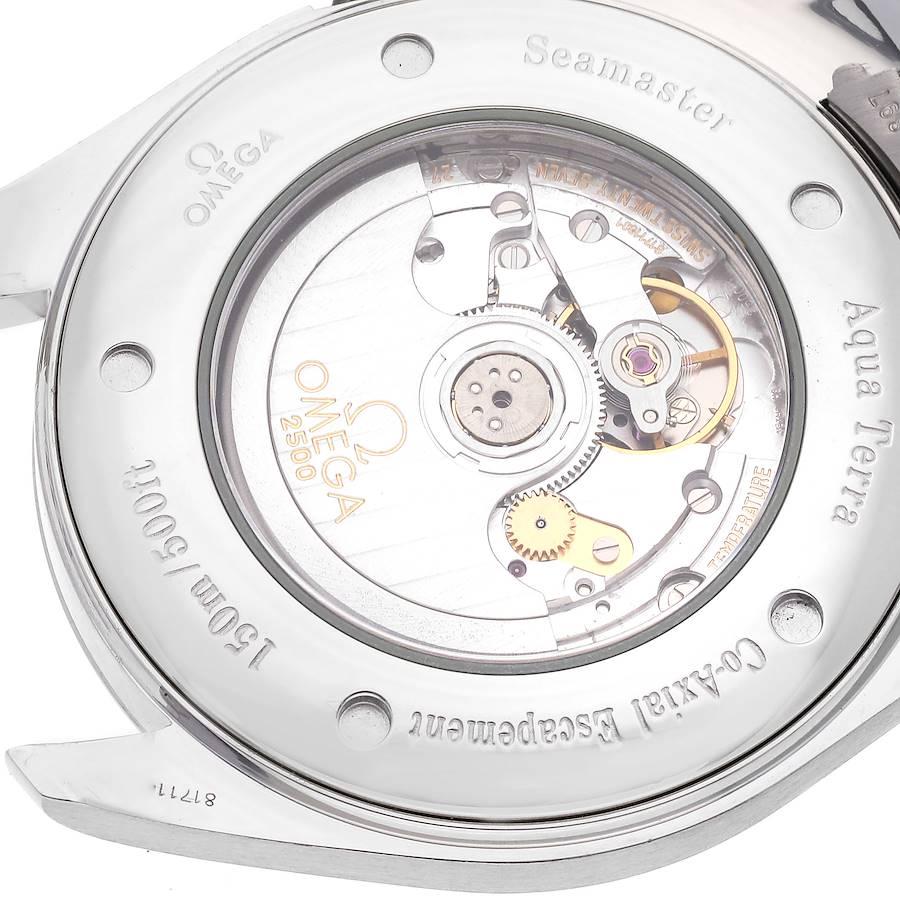 Omega Seamaster Aqua Terrablaue Stahl-Herrenuhr 2502.33,00 im Angebot 3