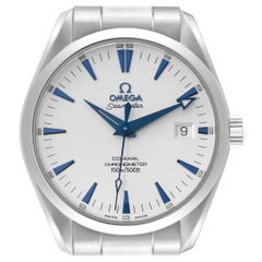 Omega Seamaster Aqua Terra Blue Hands Steel Mens Watch 2502.33.00