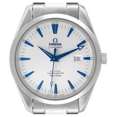 Omega Seamaster Aqua Terrablaue Stahl-Herrenuhr 2502.33,00