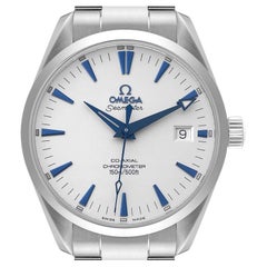 Omega Seamaster Aqua Terra Blue Hands Steel Mens Watch 2502.33.00
