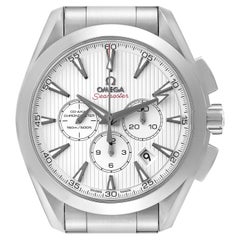 Omega Seamaster Aqua Terra Chrono Steel Mens Watch 231.10.44.50.04.001 Box Card
