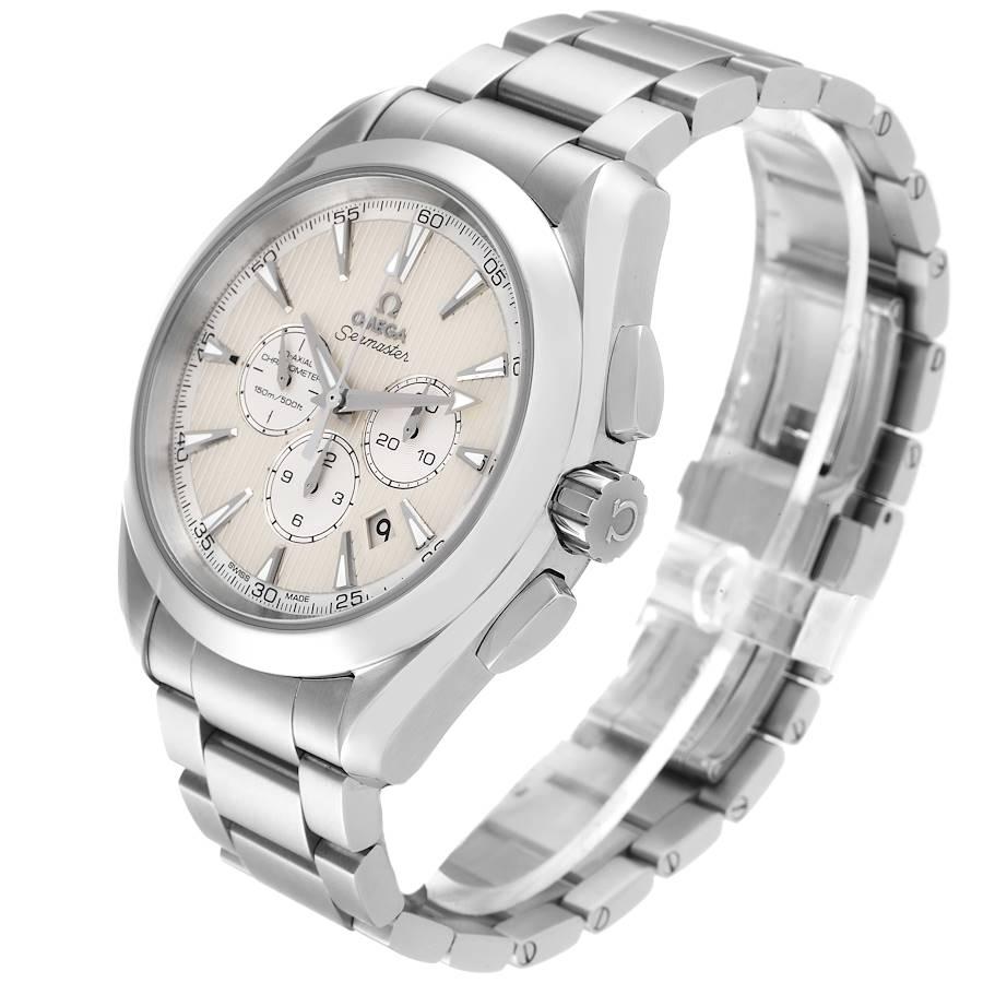 Omega Seamaster Aqua Terra Co-Axial Chrono Uhr 231.10.44.50.09.001 Box-Karte Herren