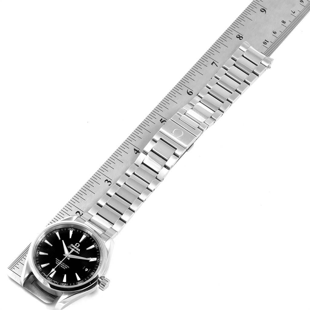 Omega Seamaster Aqua Terra Co-Axial Steel Watch 231.10.42.21.01.003 For Sale 5