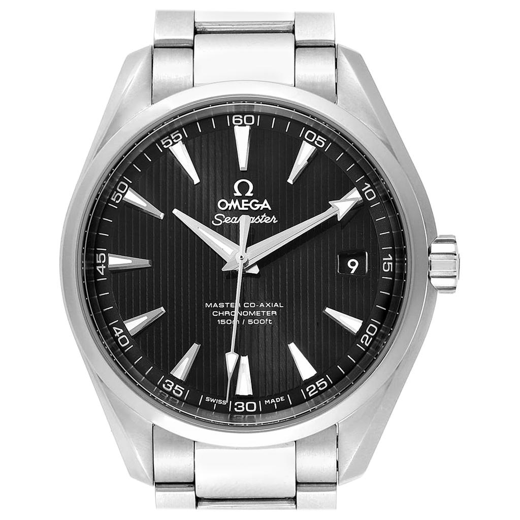 Omega Seamaster Aqua Terra Co-Axial Steel Watch 231.10.42.21.01.003 For Sale