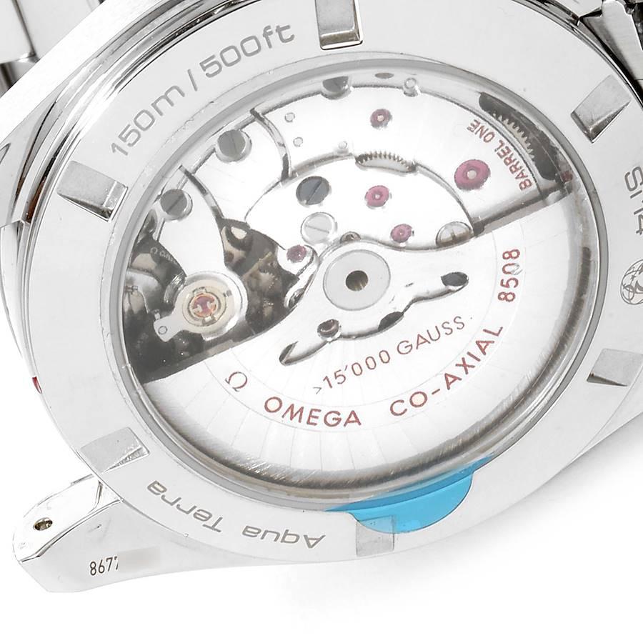 Omega Seamaster Aqua Terra Co-Axial Watch 231.10.42.21.01.002 Box Card 2