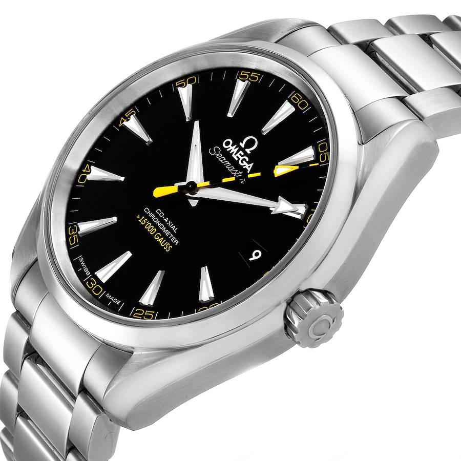 Men's Omega Seamaster Aqua Terra Co-Axial Watch 231.10.42.21.01.002 Card