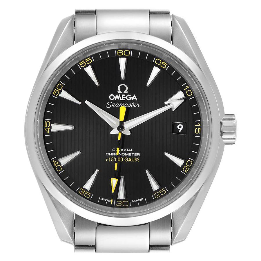 Omega Seamaster Aqua Terra Co-Axial Watch 231.10.42.21.01.002 Card
