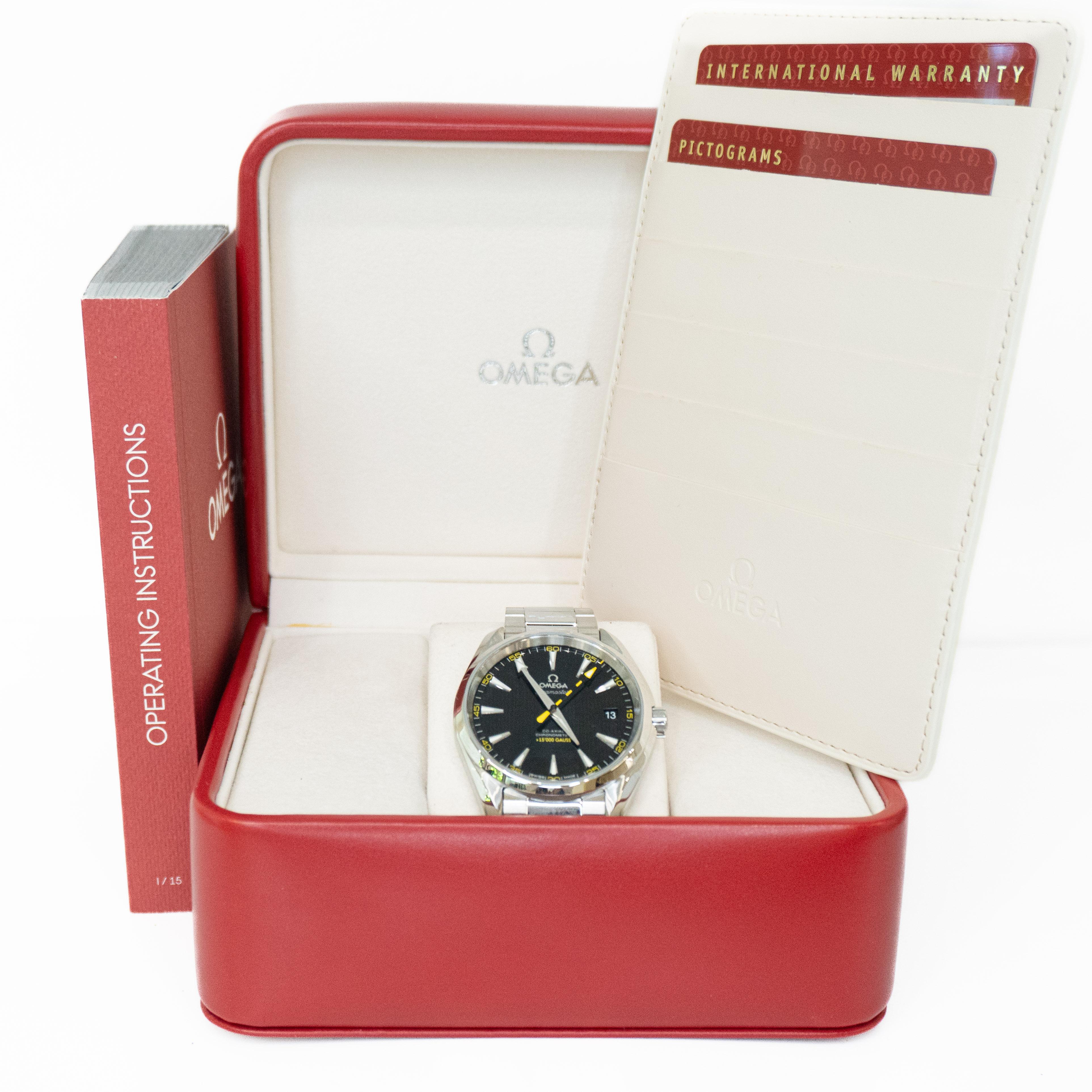 Omega Seamaster Aqua Terra For Sale 6